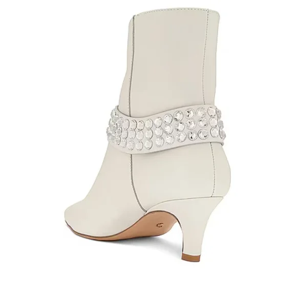 Raye Alvar Kitten Boot in Bone - Picture 8 of 10